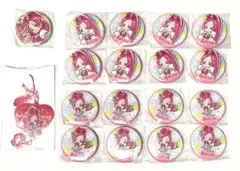 プリキュア 缶バッジ キーホルダー キュアブロッサム 18点
