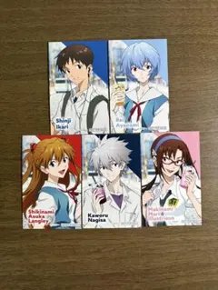 第五人格 特典 atre　アトレ秋葉原コラボカード 計6点 エヴァンゲリオン アトレ秋葉原 コラボ 特典カード