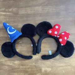 ミッキー＆ミニー 耳カチューシャ