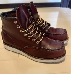 美品Hawkins ホーキンス ワークブーツ モックトゥ レザーブーツ 26cmのサムネイル