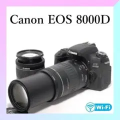 ショット数約5066回 Canon EOS 8000D スマホ転送 ダブルレンズ - メルカリ