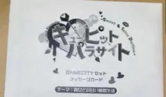 キュピパラ　ゲームシティ　GC メセカ　SS ブロマイド　全種セット