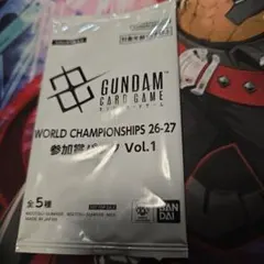ガンダムカード 店舗予選 WCS 26-27 参加賞パック Vol.1 プロモ - メルカリ