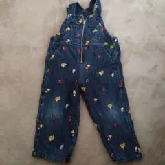 MIKIHOUSE デニムオーバーオール 90