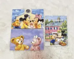 ダッフィー　シェリーメイ　ミッキーマウス　ポストカード