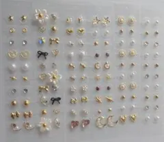 0時まで限定！耳ツボジュエリー120粒！　金アレ対応