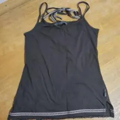 Ehyphen world gallery ブラウンキャミソール