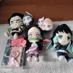 鬼滅の刃 マスコットぬいぐるみ セット