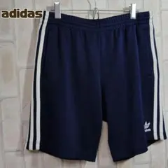 아디다스 adidas 트럭 바지 짧은 네이비 자수