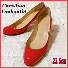 Christian Louboutin エナメル パンプス レッド 23.5cmのサムネイル