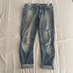 ZARA Z1975 デニム ダメージ加工 ジーンズのサムネイル