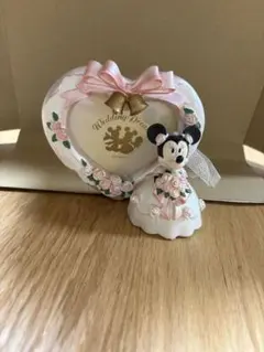 ミニーのウェディングフォトフレームセット