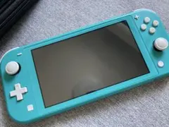 ★美品★【ケース・カバー付】Nintendo Switch Lite ターコイズ