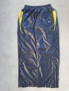 archive 00s Nike ナイロンパンツ 古着 黒 ワイド y2k