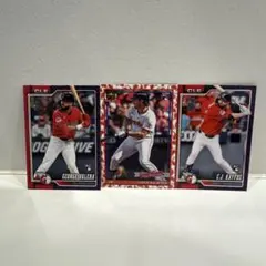 【チェイスデローター鯉パラ】Topps ガーディアンズ3枚セット