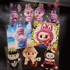LABUBU☆カプラシールのセット