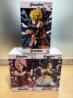 Grandista NARUTO フィギュアセット　新品未開封