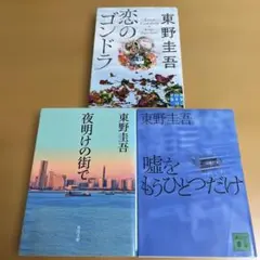 まとめ売り 東野圭吾 小説 3冊セット