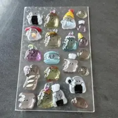 オバケーヌ オバケーヌシール ドロップシール おすそ分けシール 食べ物シール