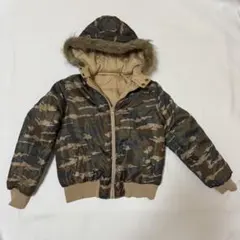 平成ギャル y2k 00's お兄系 森ガール☆リバーシブル迷彩柄ダウン