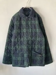 【最終/極美品】LAVENHAM キルティングジャケット ブラックウォッチ