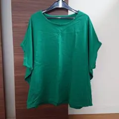 ドルマン Tシャツ 半袖 グリーン 緑