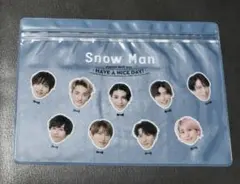 Snow Man カレンダー特典 ポーチ