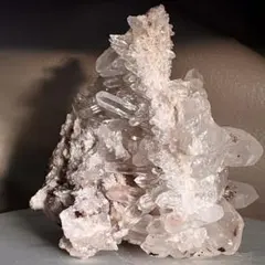 Bigサイズ✴︎1kg 両面結晶✴︎ヒマラヤクォーツ✴︎ピンクマニカラン クラスター