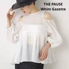 希少♡マメクロゴウチ Pedicel Jacquard Tops シアーブラウス - メルカリ