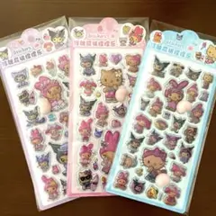 日焼けシール　おしりシール　マイメロ　クロミ　キティ