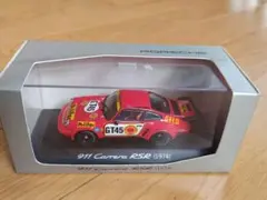 中古品 1/43 ポルシェ純正 ミニチャンプス ポルシェ 911RS カップカー