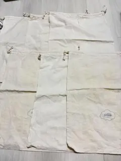 ジェラートピケ　寝具　保存袋　ショップ袋　まとめ売り　布袋　巾着