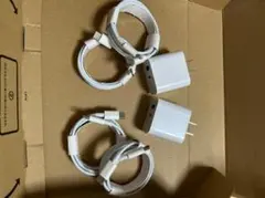 急速充電アダプター＋USB-C / Lightning ケーブルセット60W対応