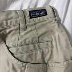 Patagonia オーガニックコットン ショートパンツ ベージュ