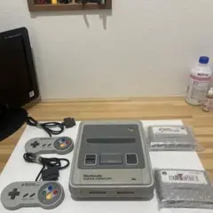 Nintendo SUPER FAMICOM 本体 コントローラー2個付き