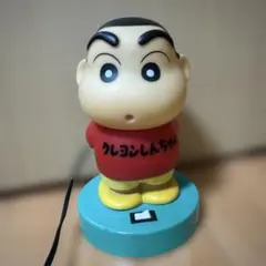 クレヨンしんちゃん フィギュア型ライト　非売品　喋る
