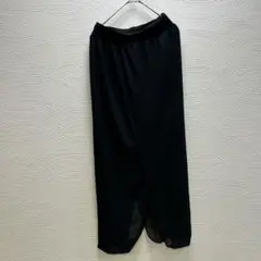 Karei黒 ラップスタイル シフォンパンツMサイズ✨アラビアンパンツ