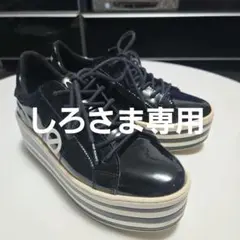 【美品】NO NAME BOOST ノーネーム エナメル 厚底 23.0mのサムネイル
