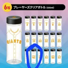 中山礼都　オータムチャンスジャイアンツくじ　6等　ボトル