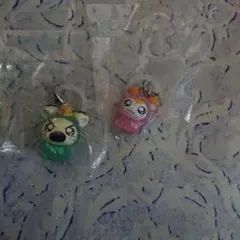 【新品未開封】とっとこハム太郎 タイショーくん マフラーちゃん めじるしチャーム