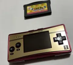 【美品】ゲームボーイミクロ本体　20周年限定　ファミコンカラー