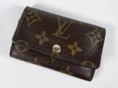 【正規品】美品 ルイヴィトン モノグラム レザー ミュルティクレ 6連キーケース