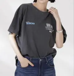 GOOD ROCK SPEED NYC Tシャツ チャコール