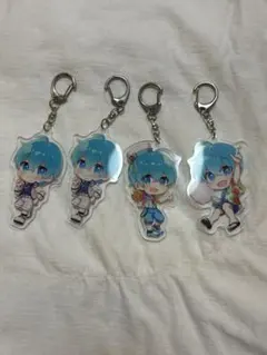 ころんくん　アクリルキーホルダー 4個セット　すとぷり
