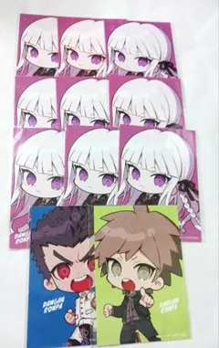 ダンガンロンパ 上倉エク 先生 ブロマイド 霧切 苗木 石丸 セット