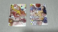 ワンピースカード ナミ ニコ・ロビン 2枚セット - メルカリ