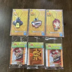 ダンダダン　一番くじ　変顔ラバーチャーム　ステッカーセット
