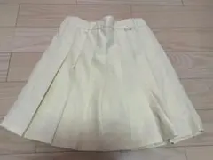 ラブトキ　スカート　プリーツスカート　アイボリー　白　150 新品