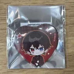 AMPTAKxCOLORS スイパラ　4周年　ハート缶バッジ　あっと