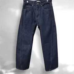 【美品】VINTAGE WASHED CURVED DENIM